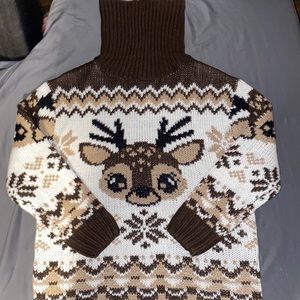 christmas reindeer sweater